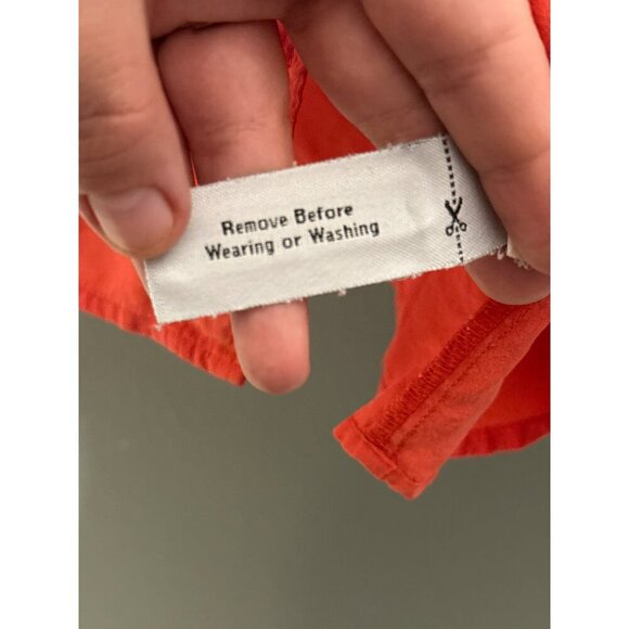 J CREW Women’s 4 Coral LUCINDA Silk Long Sleeve Button Up Top Blouse - Picture 9 of 12